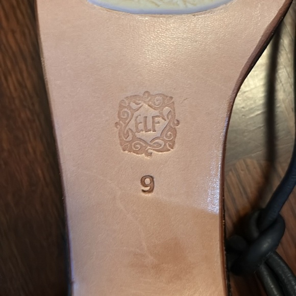 Elf Ophelia Block Heel Wrap Sandals Size 9 - Picture 7 of 12